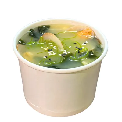 Soup nghêu miso rong biển