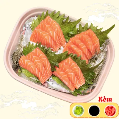 Set fillet thân cá hồi Nauy 200gr