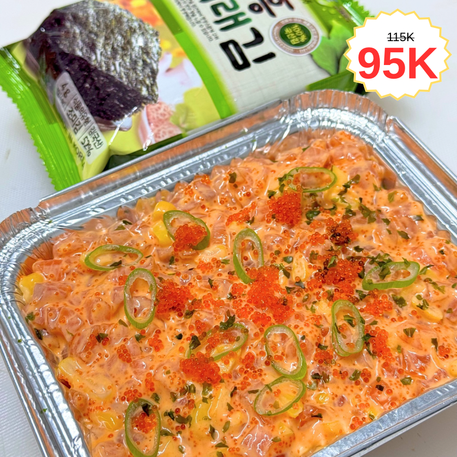 Salmon Yukke ( cá hồi tươi)